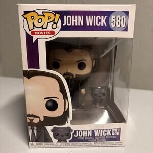 Funko Pop! Movies: John Wick with Dog #580